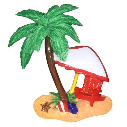 Island Oasis Beach Christmas Ornament