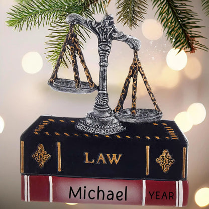 Lawyer/Attorney Personalized Ornament