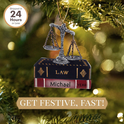 Lawyer/Attorney Personalized Ornament