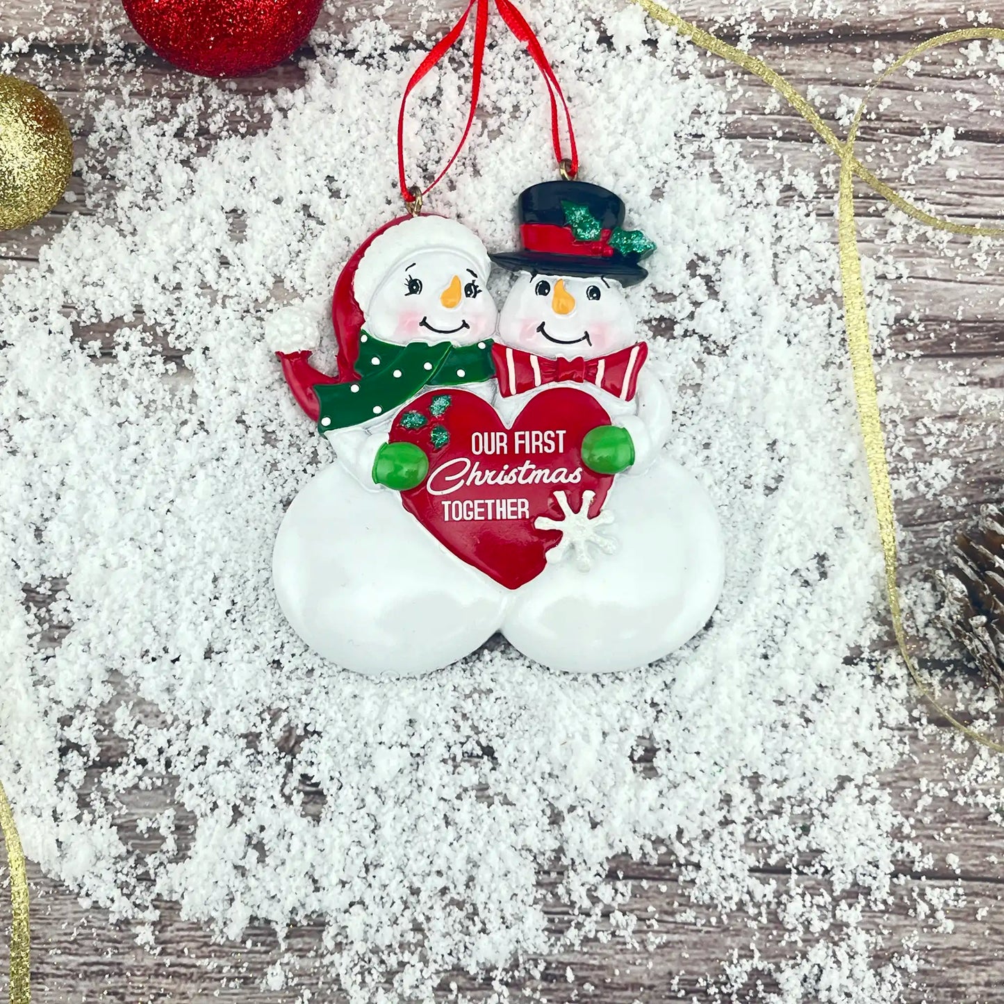 Our 1st Christmas Together Christmas Ornament