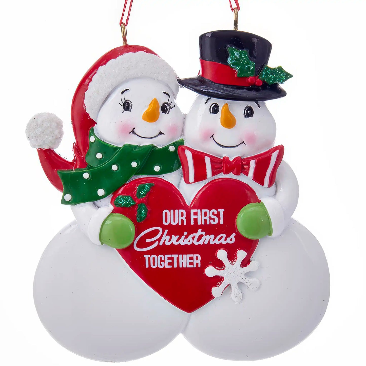 Our 1st Christmas Together Christmas Ornament