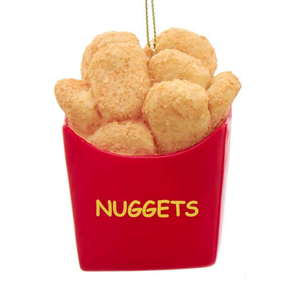 Chicken Nuggets Christmas Ornament - 3D