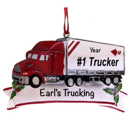 Truck Christmas Ornament