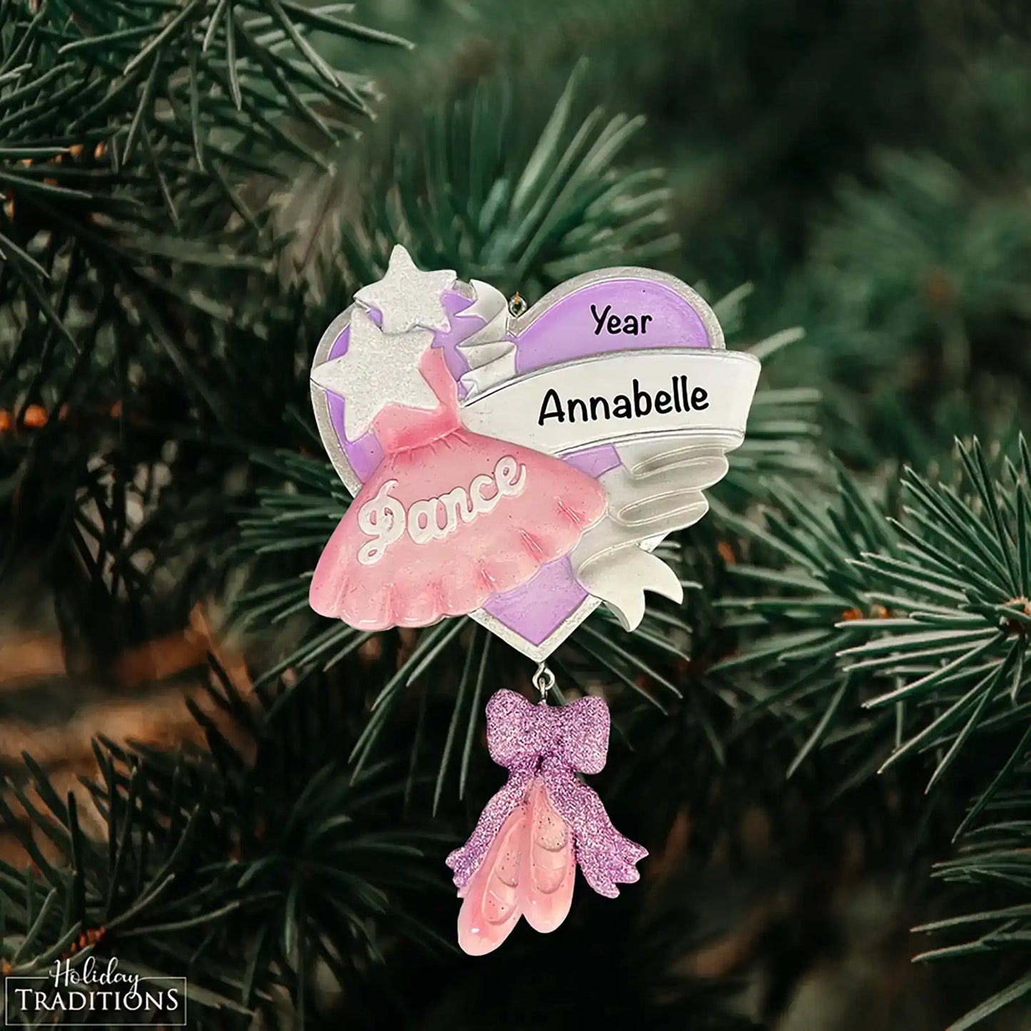 Adorno navideño de danza - Bailarina 