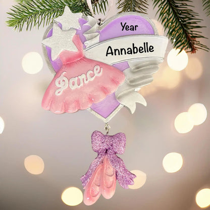 Adorno navideño de danza - Bailarina 