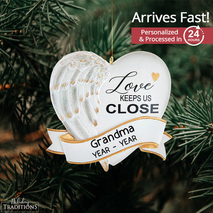 Memorial Love Christmas Ornament