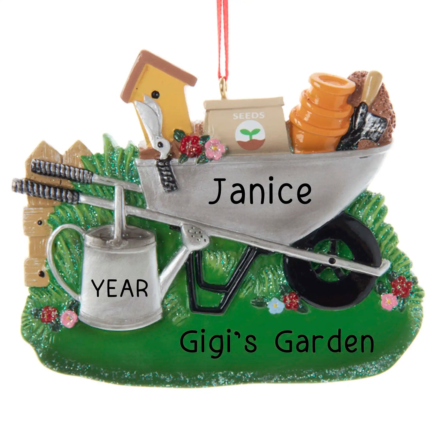 Gardening Tools Christmas Ornament