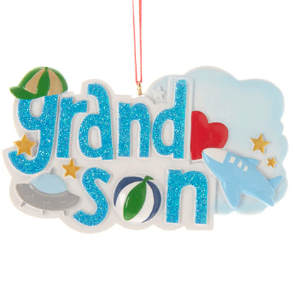 Grandson Christmas Ornament