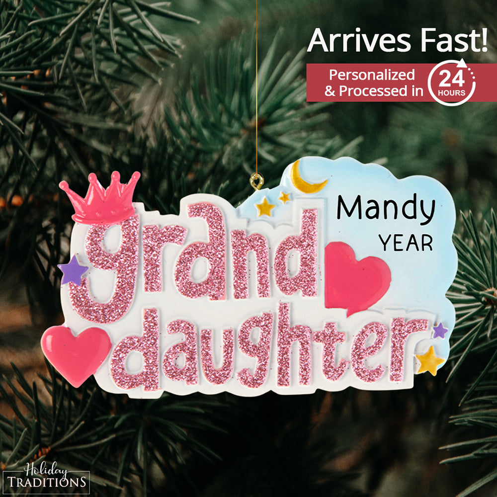 Grand Daughter Christmas Ornament