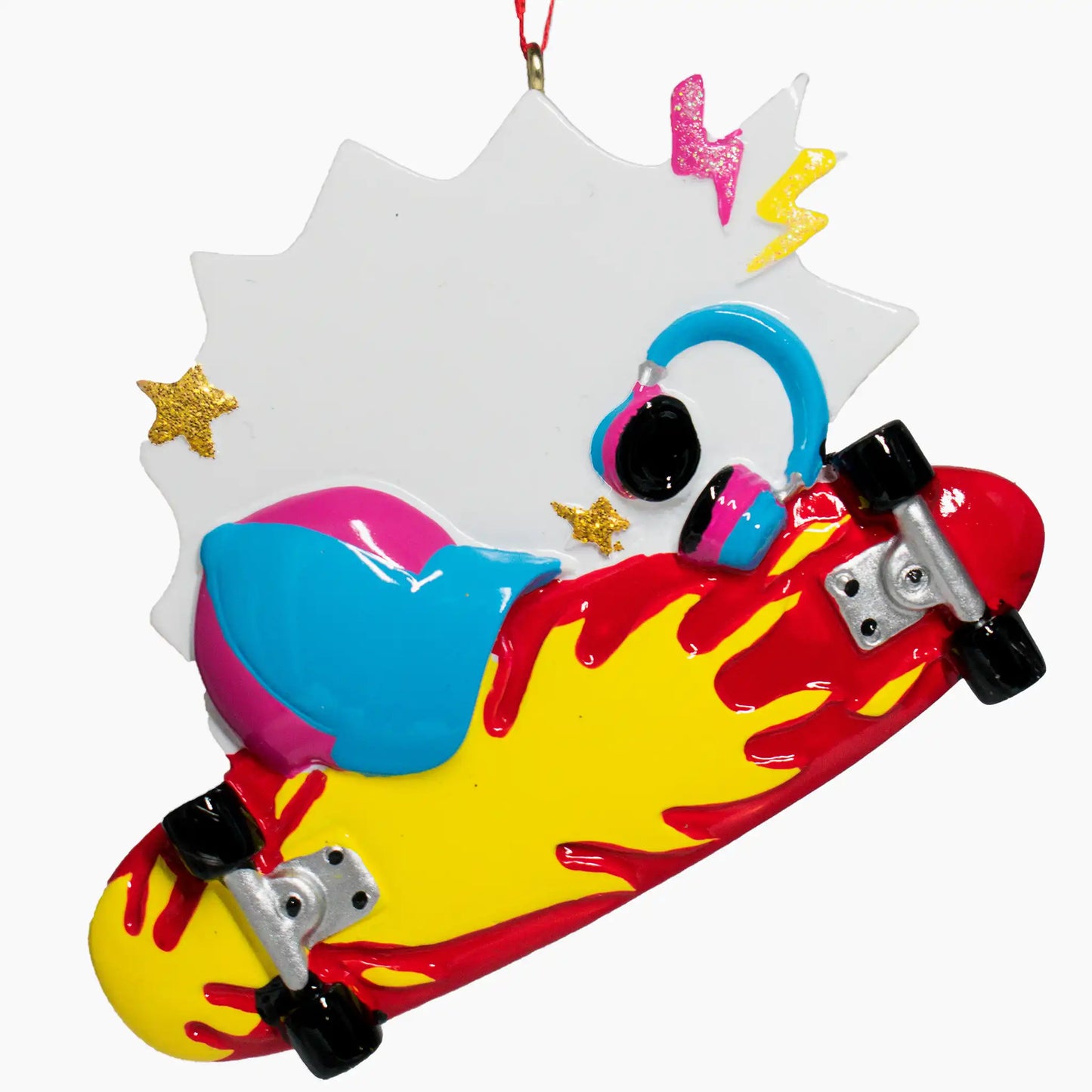 Skateboard Christmas Ornament