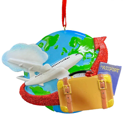 Travel Christmas Ornament