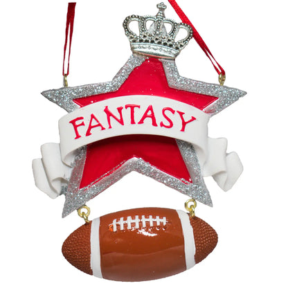 Fantasy Football Christmas Ornament