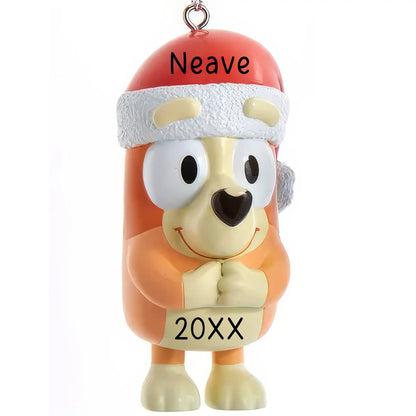 Bingo Personalized Ornament - Santa Hat