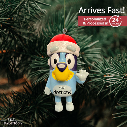 Bluey Christmas Ornament