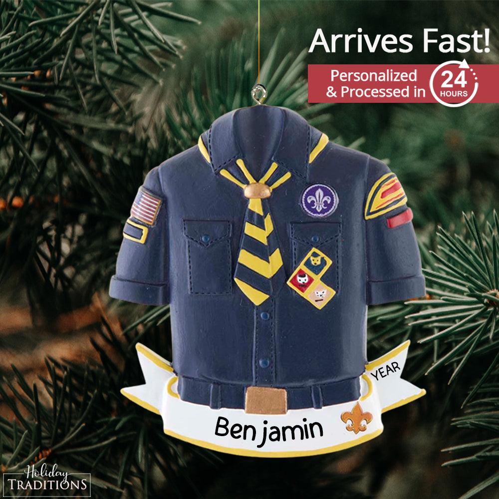 Cub Scout - Boy Scouts Christmas Ornament