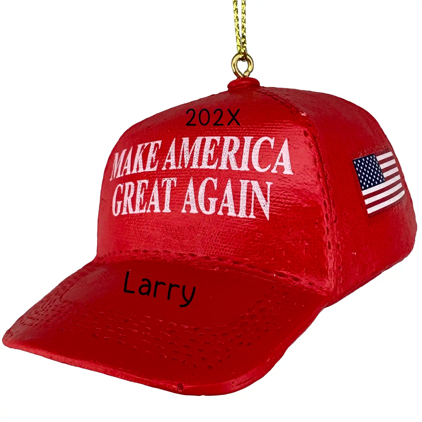 Adorno personalizado de gorra MAGA Trump 2024