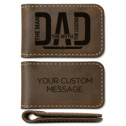 Personalized Dad Money Clip