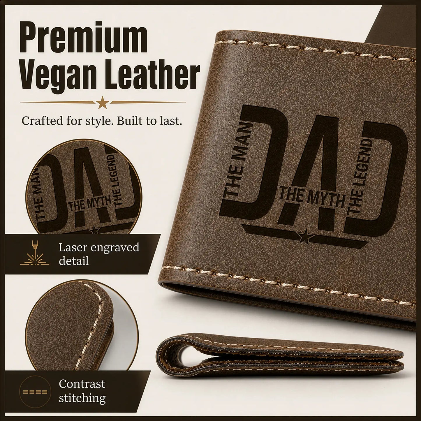 Personalized Dad Money Clip