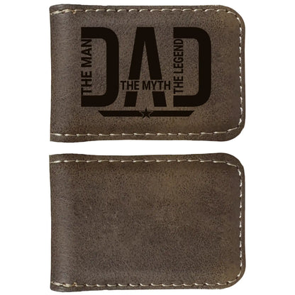 Personalized Dad Money Clip