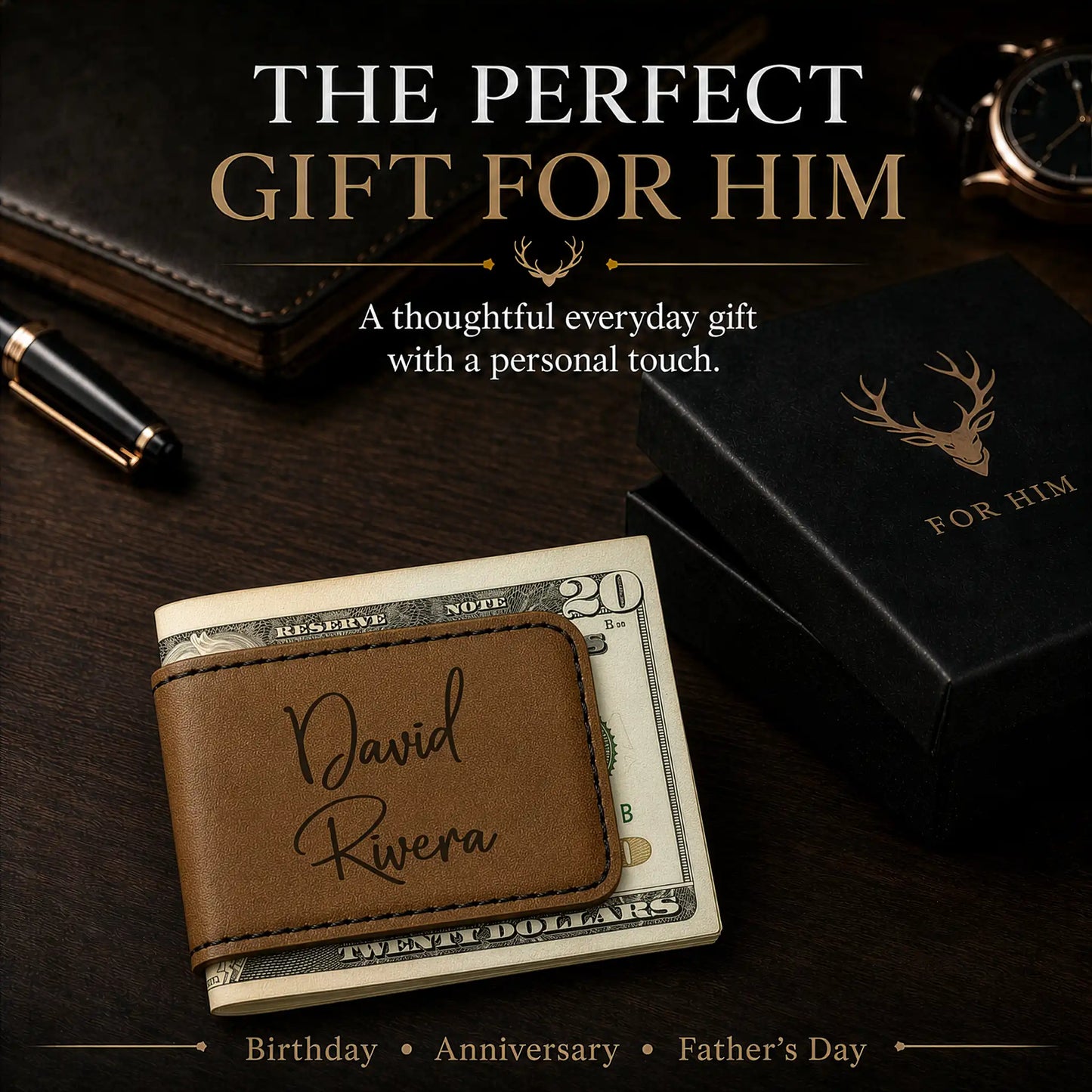Personalized Money Clip With Name