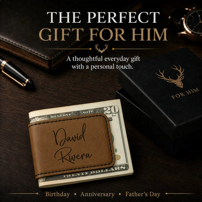 Personalized Money Clip With Name