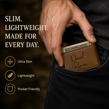 Personalized Money Clip With Name