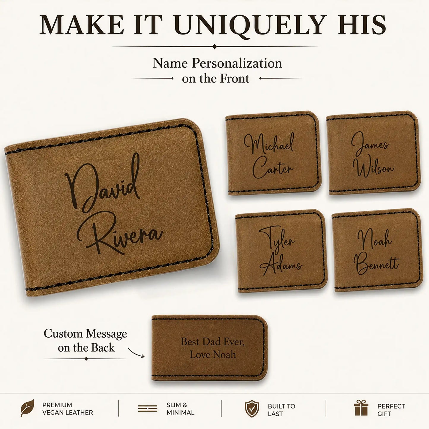 Personalized Money Clip With Name