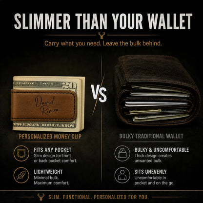 Personalized Money Clip With Name