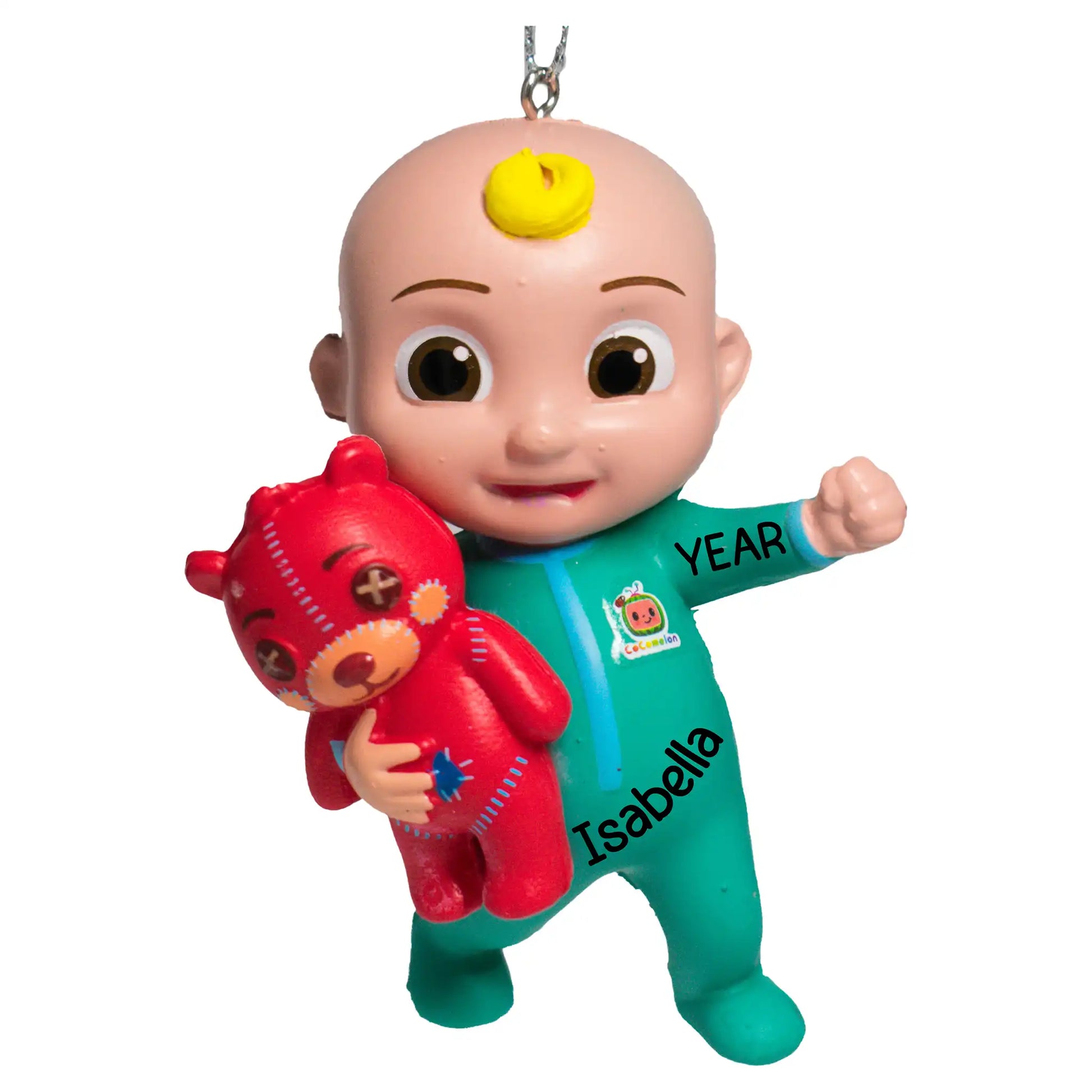 cocomelon fishing pole Personalized CoComelon JJ Ornament