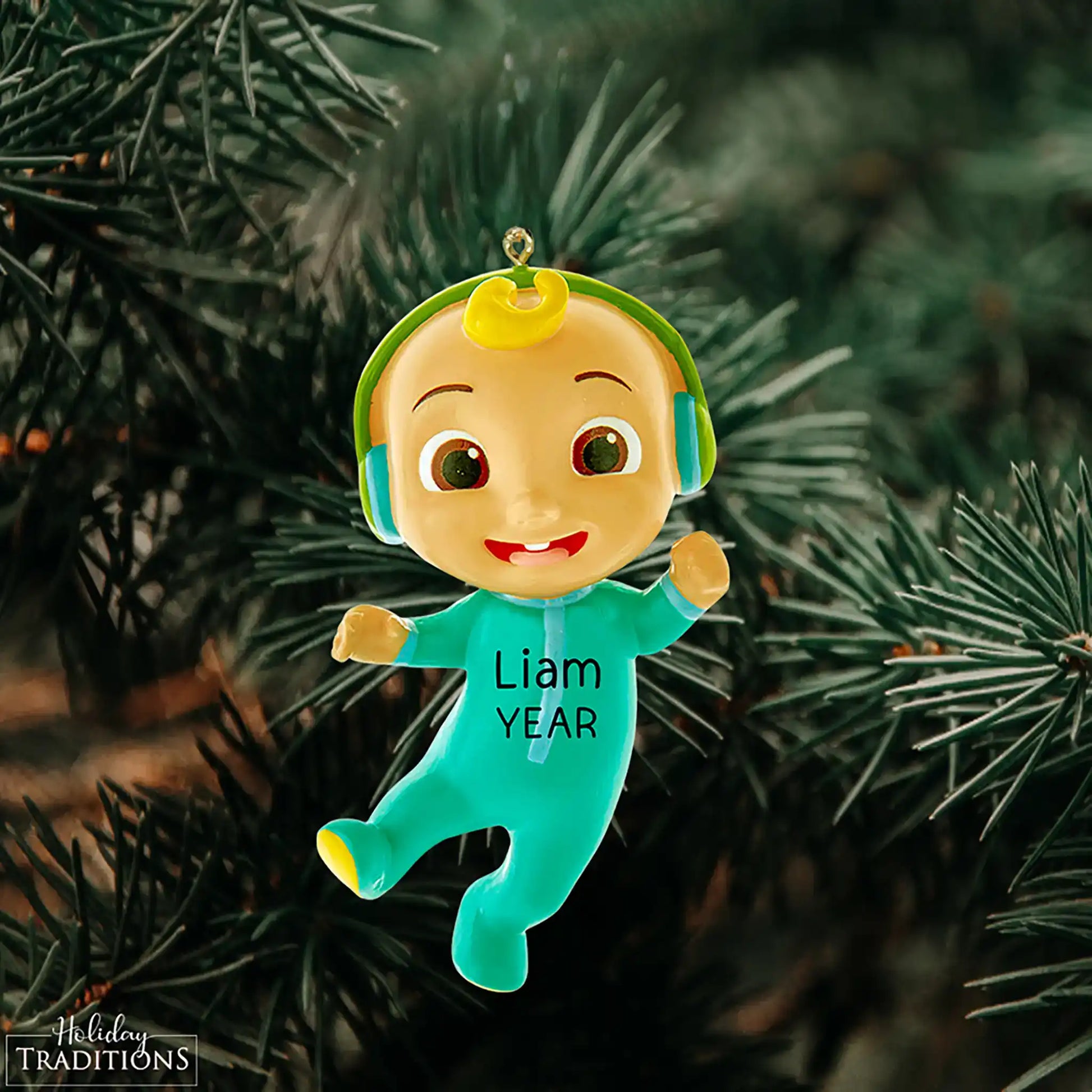 cocomelon fishing pole CoComelon Christmas Ornament