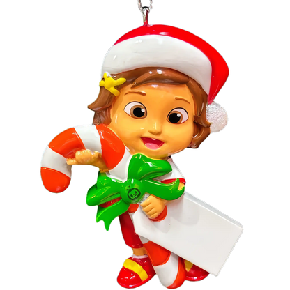 Cocomelon Nina Christmas Ornament