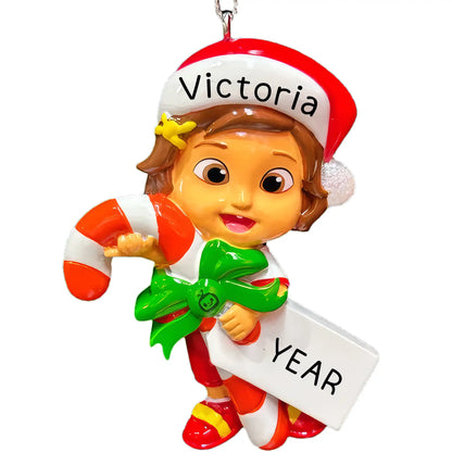 Cocomelon Nina Christmas Ornament