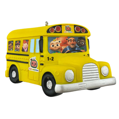 CoComelon School Bus Christmas Ornament