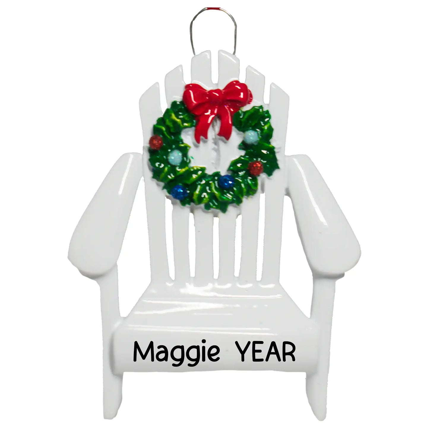 Adirondack Chair Christmas Ornament