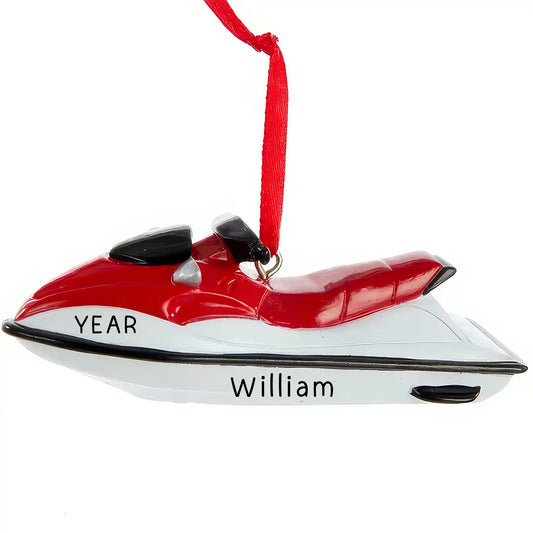 Jet Ski 3D Christmas Ornament