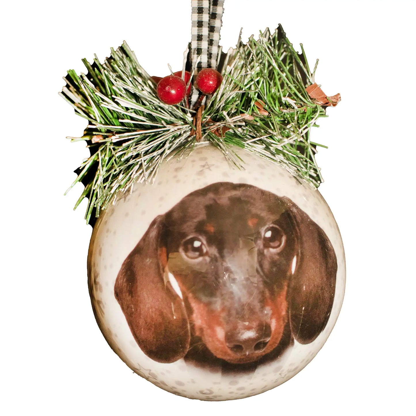 Personalized dachshund christmas ornaments best sale