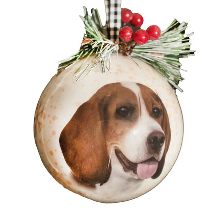 Beagle Personalized Ornament