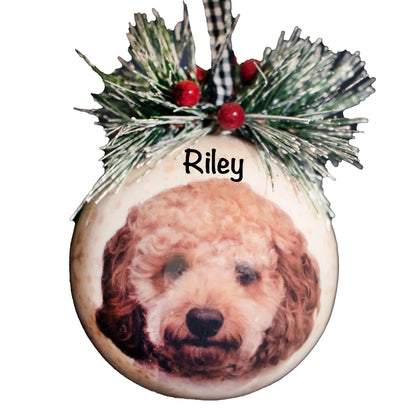 Goldendoodle Personalized Ornament