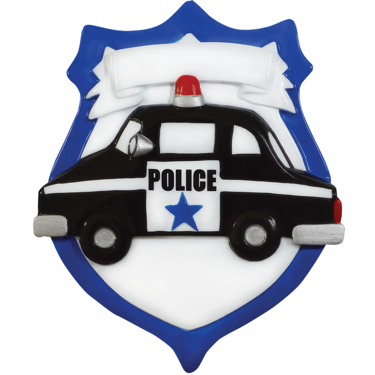 Police Emblem Christmas Ornament