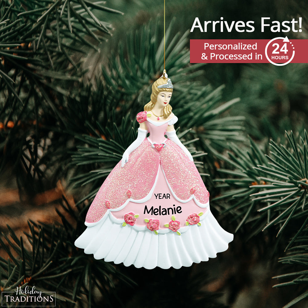 Princess Christmas Ornament