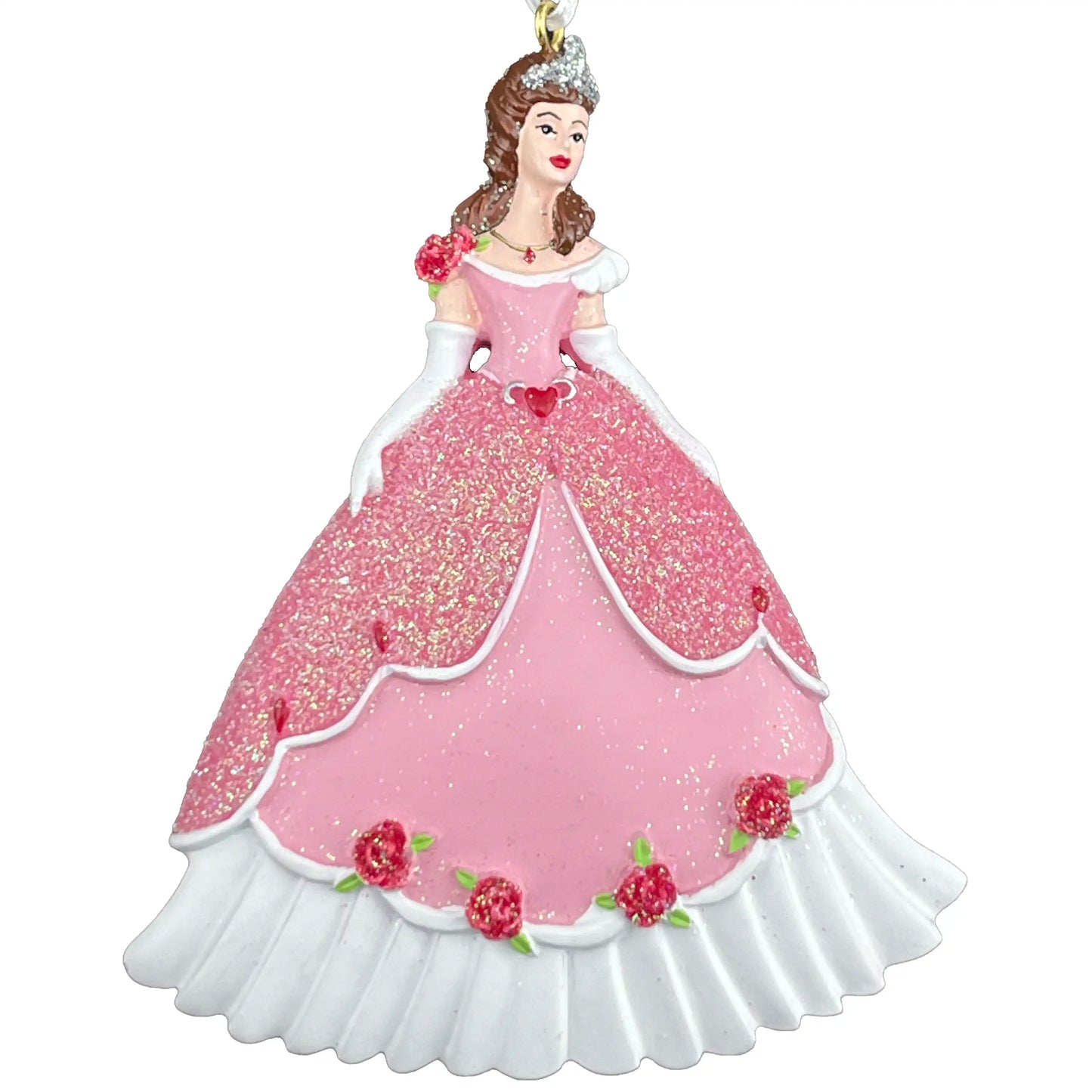 Princess Christmas Ornament - Pink Dress