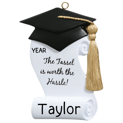 Graduation Cap Christmas Ornament