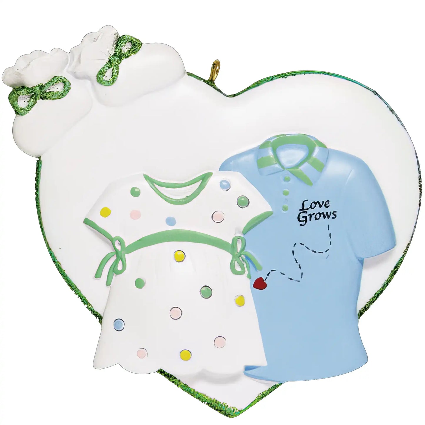 Love Grows Expecting Christmas Ornament