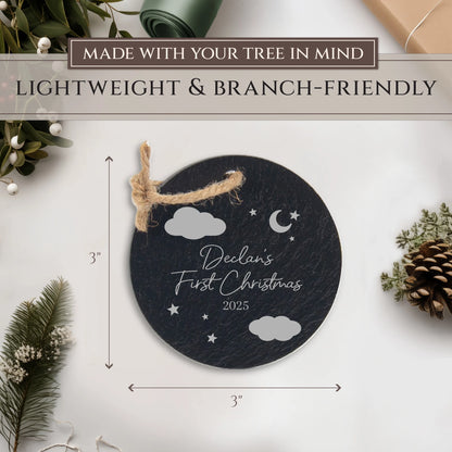 Baby’s First Christmas Personalized Ornament