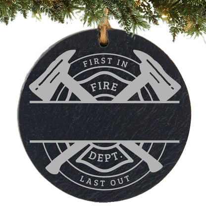 Firefighter Personalized Ornament
