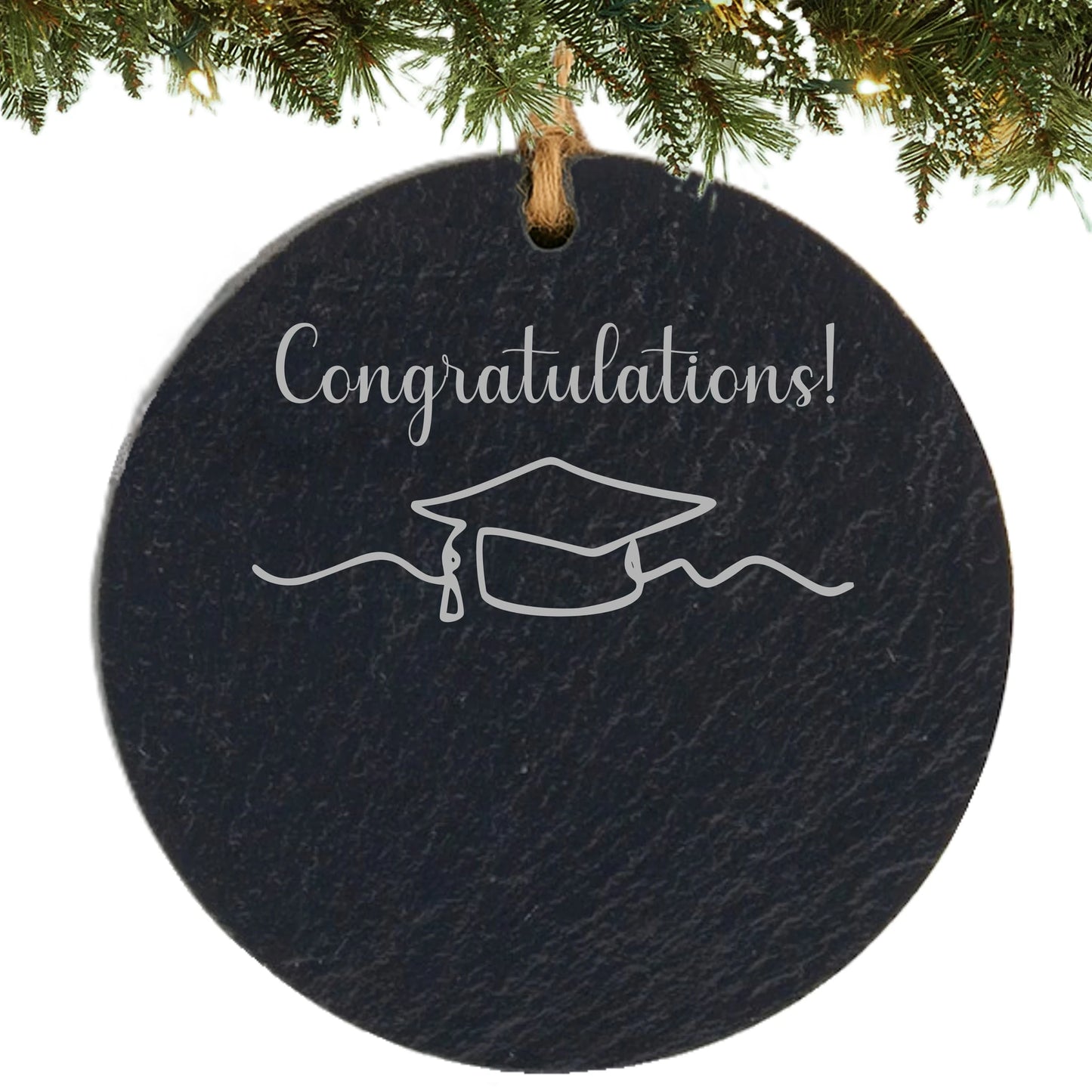 Graduation Ornament – Personalized Congratulations Design