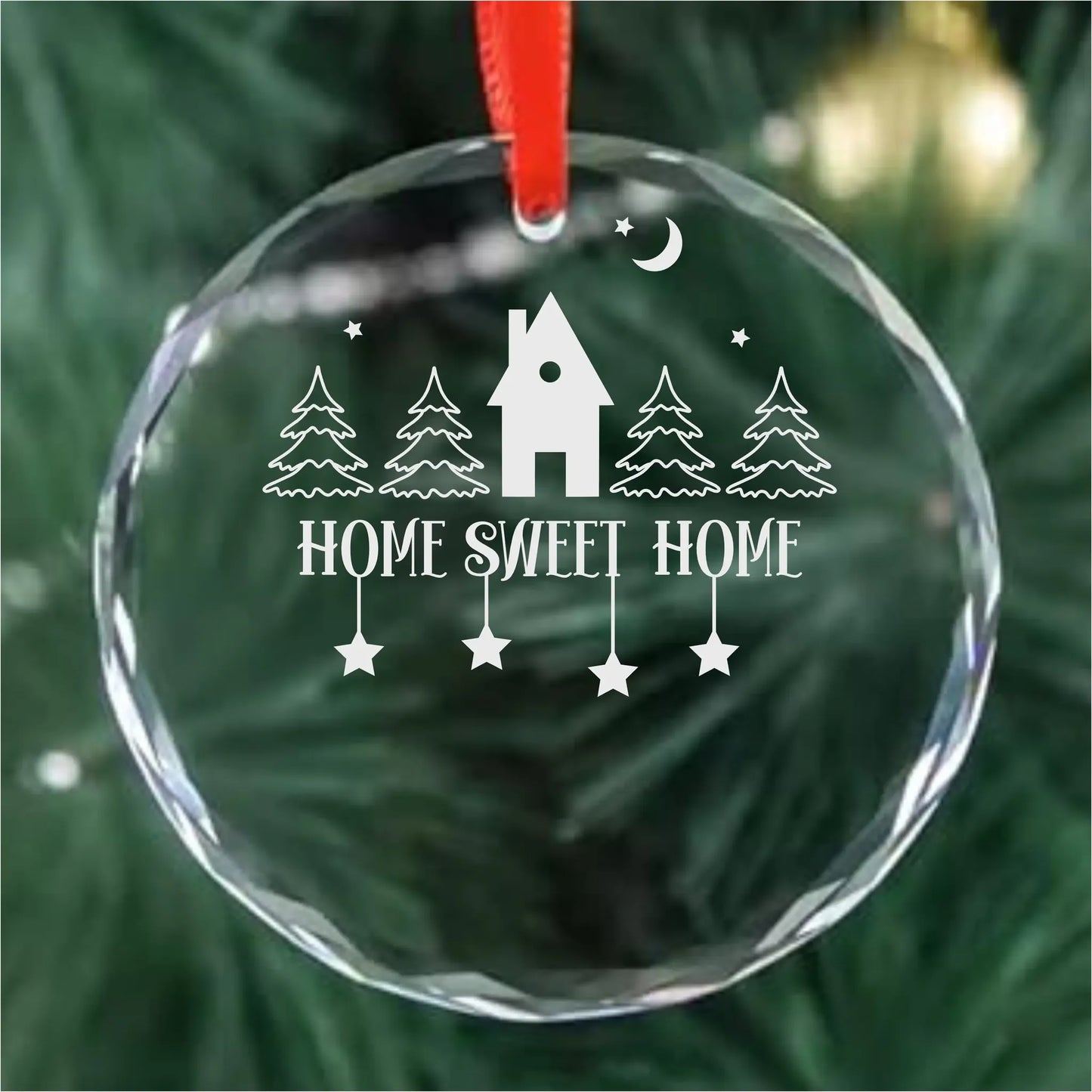 New Home Personalized Ornament – Home Sweet Home