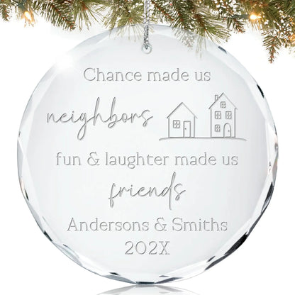 Neighbors & Friends Personalized Ornament
