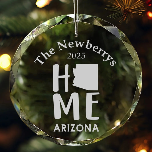 Arizona Home State Personalized Ornament