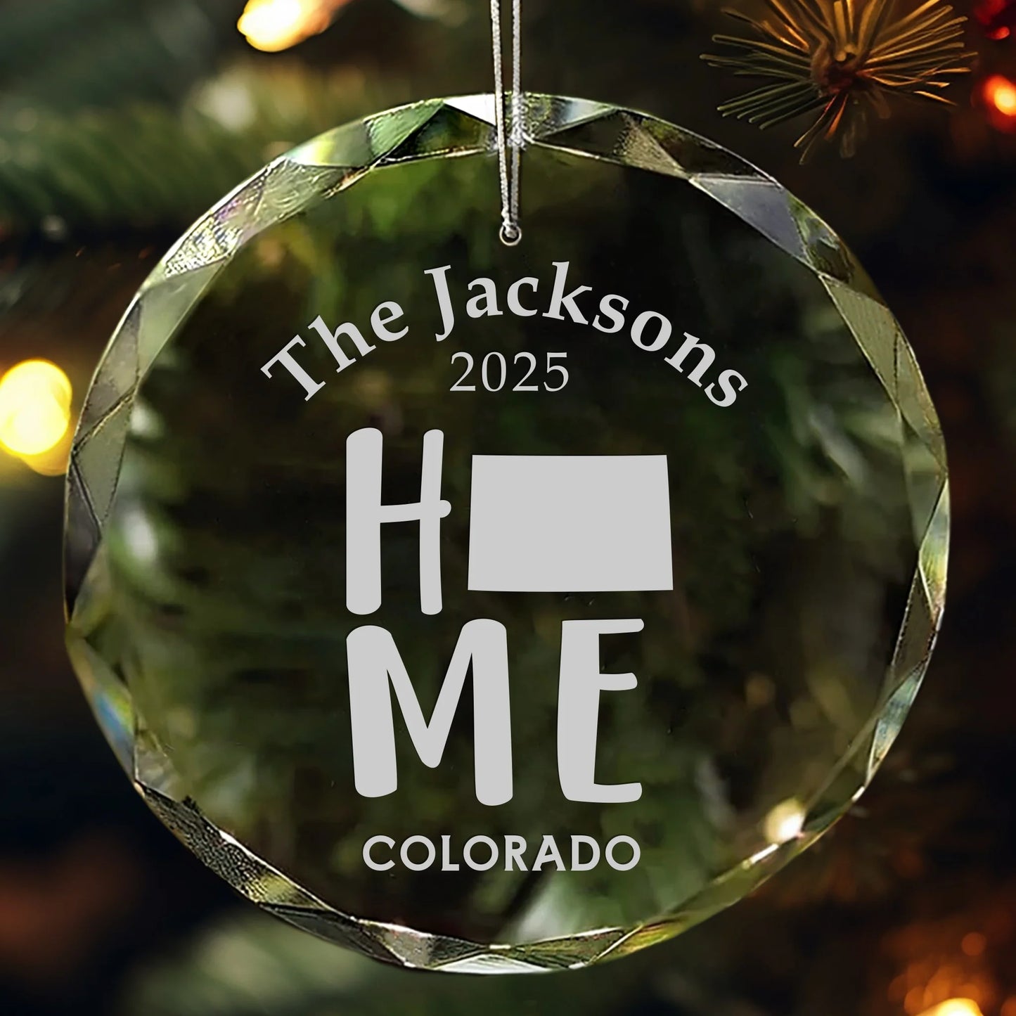 Colorado Home State Personalized Ornament